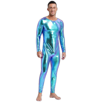 Galactic Vogue Metallic Bodysuit