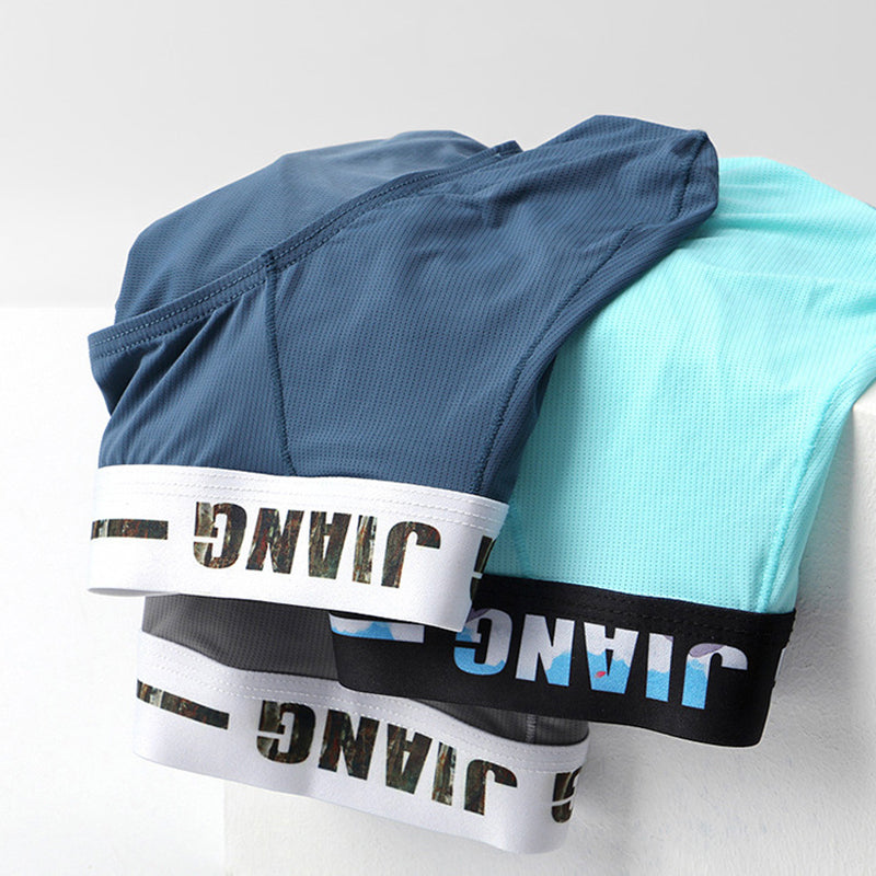 Mens Ice Silk Quick-drying Briefs