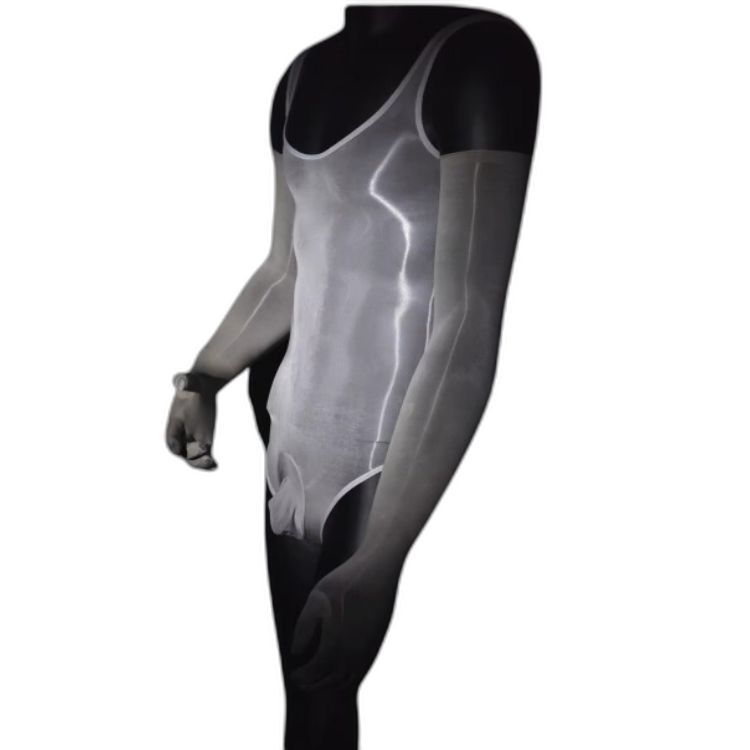 Queer Glow-Up Shiny Member Bodysuit