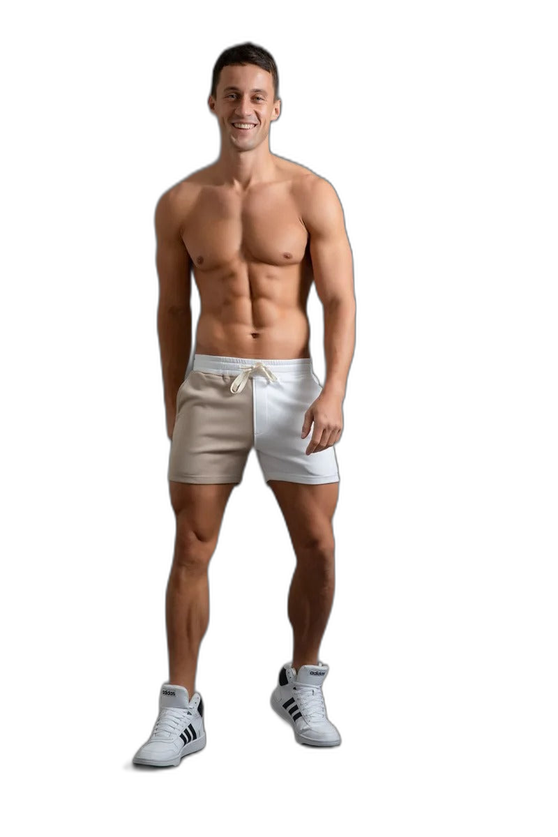 Duo-Tone Comfort Sweatpant Shorts