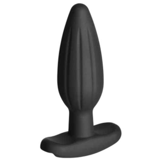 ElectraStim Electro Silicone Noir Rocker Butt Plug - Medium