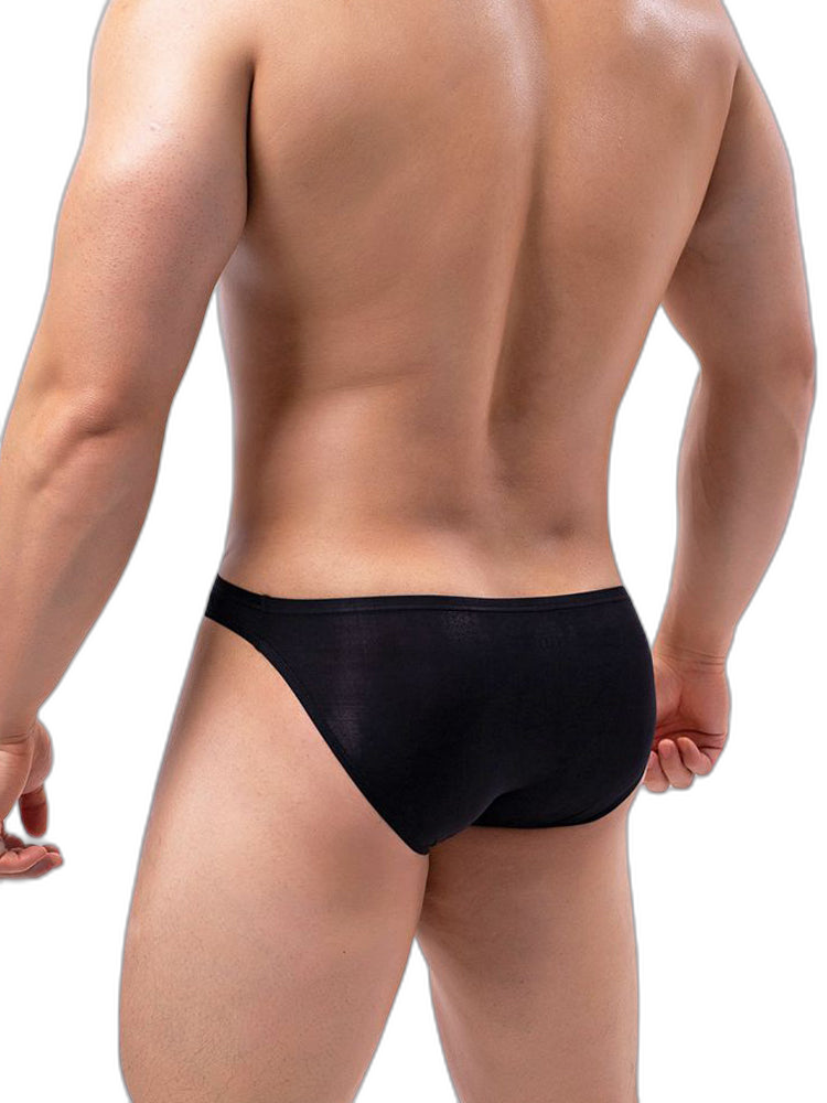 3 Pack Men's Sexy Comfortable Large Pouch Bikini