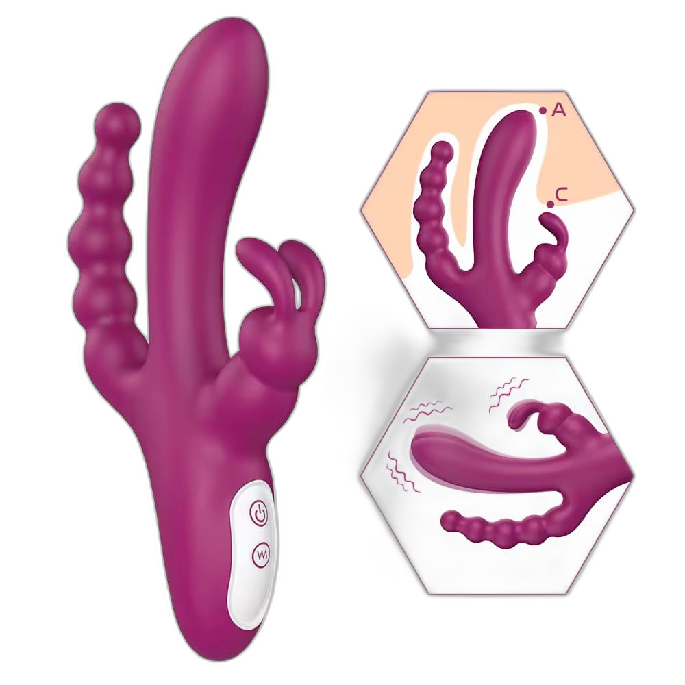 Joker - Rechargeable Triple Rabbit Vibrator