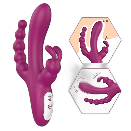 Joker - Rechargeable Triple Rabbit Vibrator