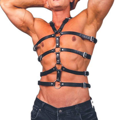 Full Torso Leather Harness
