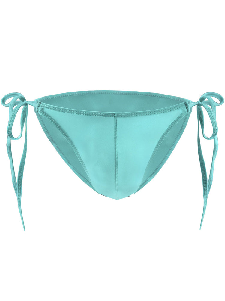 Men's Semi-Transparent Ice Silk Spandex Briefs