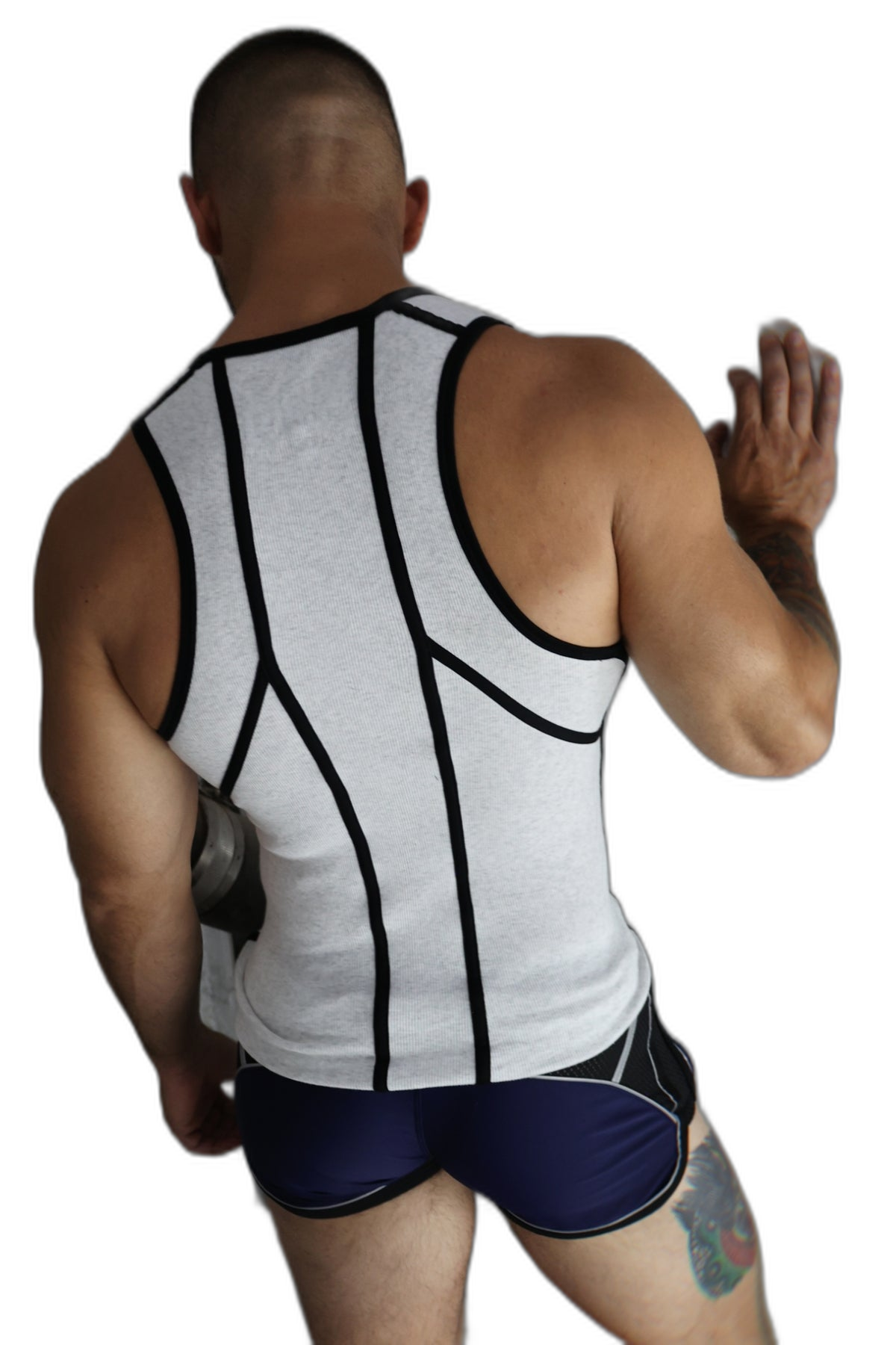 Breedwell Gymnetixxx Tank Heather Grey