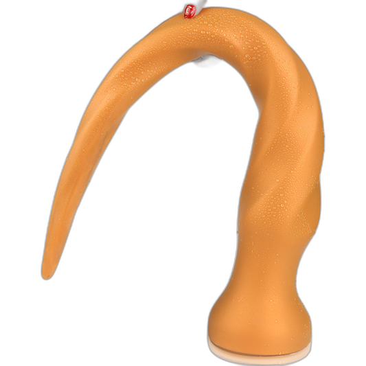 Worm - Long Butt Plug - Spiral Butt Plug - Deep Anal Toy