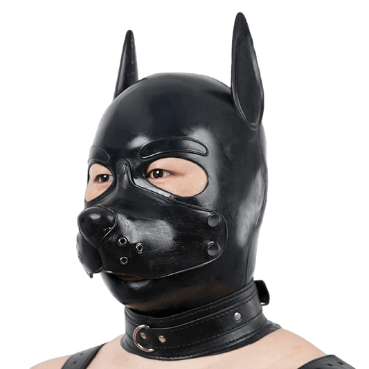Furrjoi Silicone Pup Hood Black