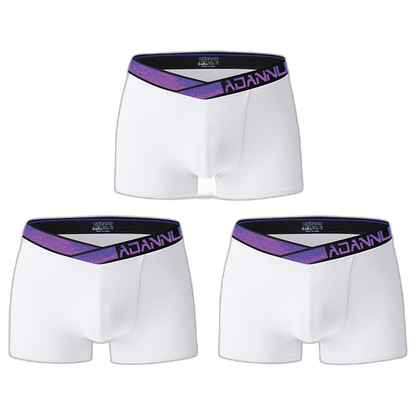 ADANNU Blue Classic Boxers (3 Pack)