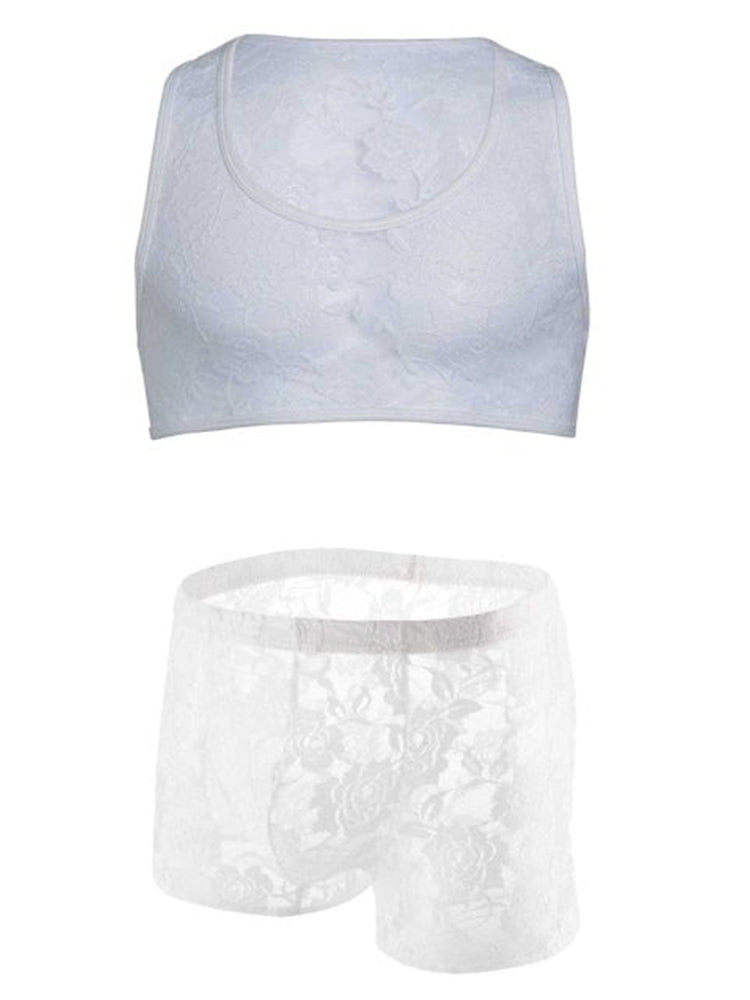Lace Underwear Suit
