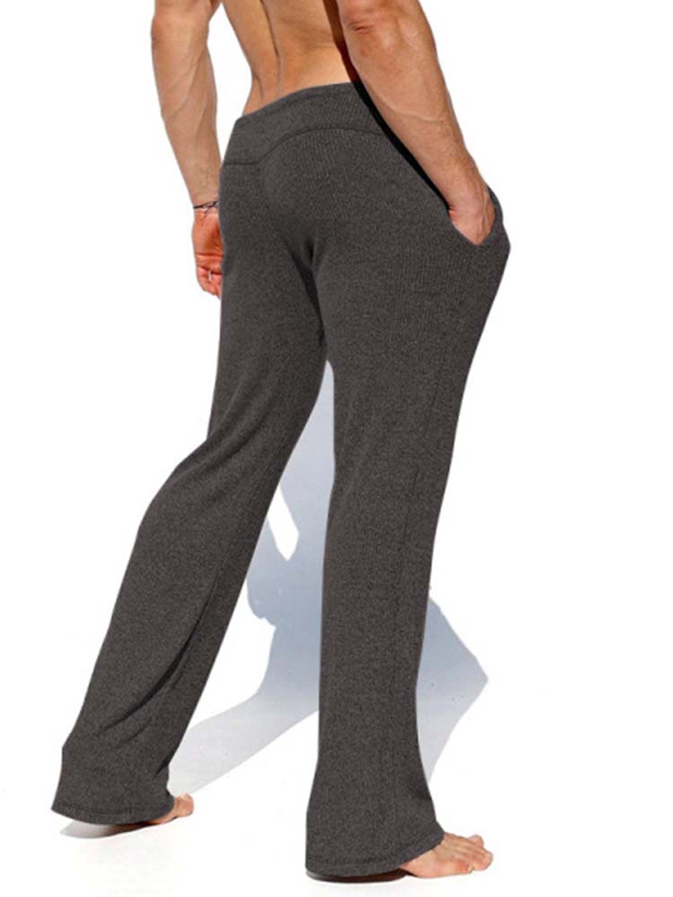 Men's Thin Lace Up Casual Pants