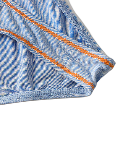 3 Pack Men's Ultra-Soft Stretch Fabric Ice Silk Briefs