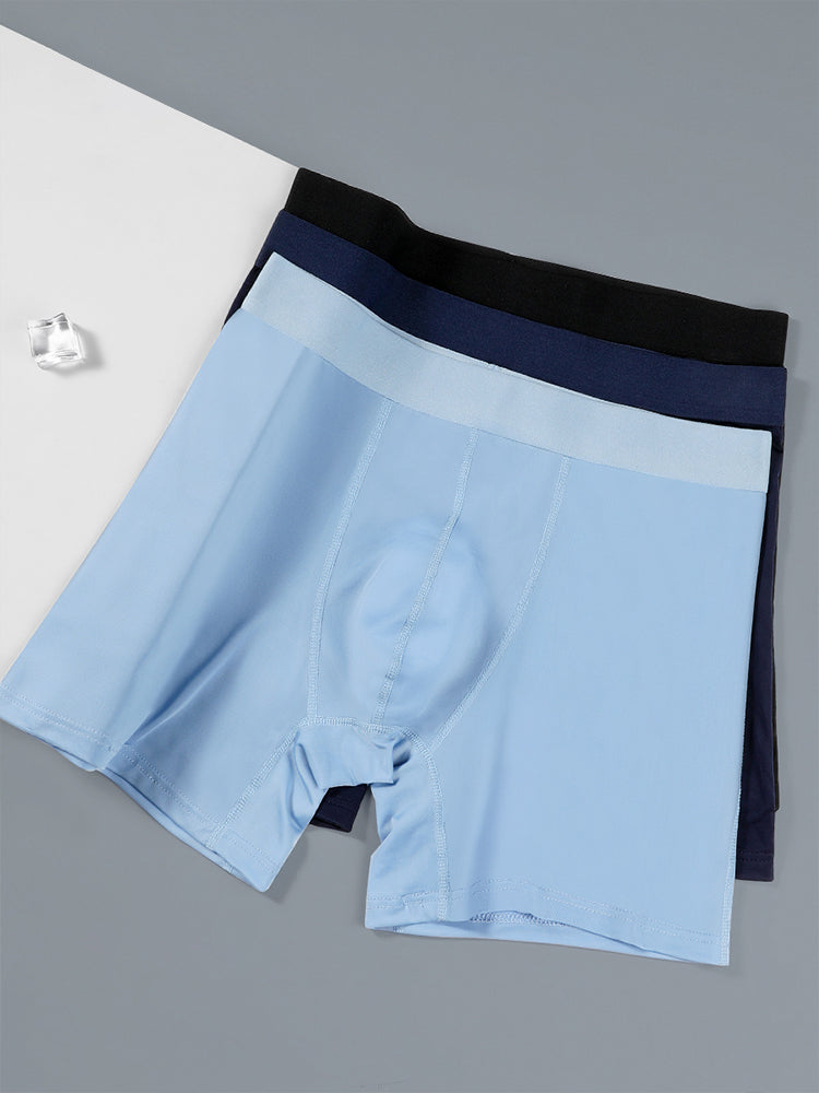 3 Pcs Breathable Sports Boxers Briefs