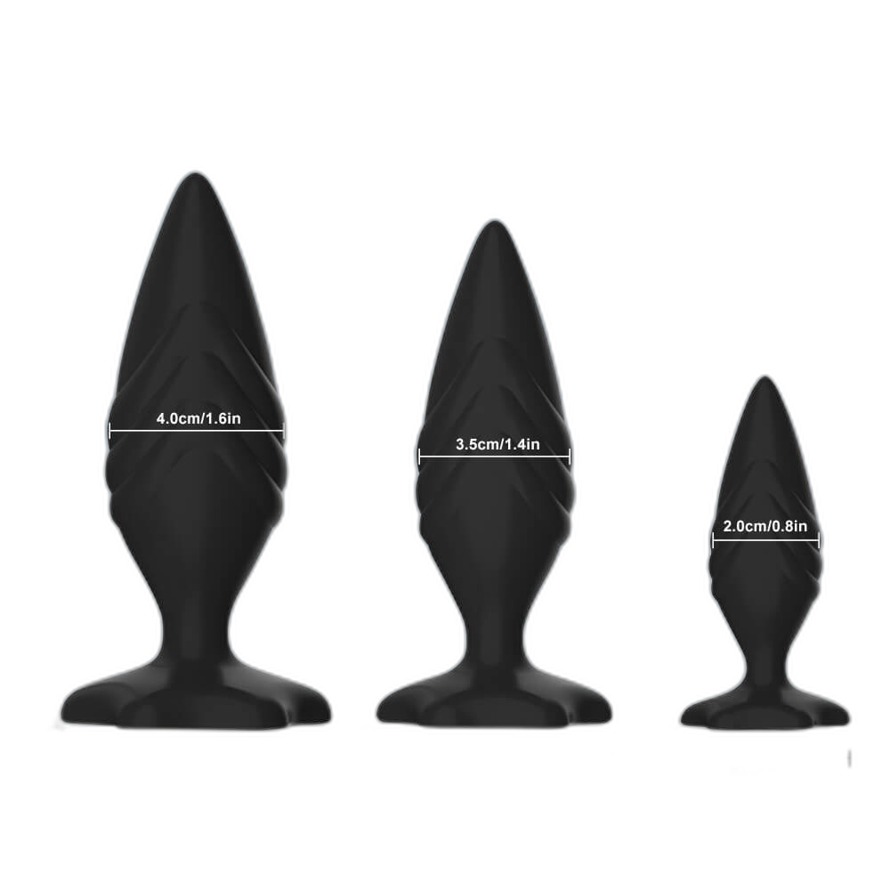 Pinnacle - Silicone Anal Training Kit - 3 Piece