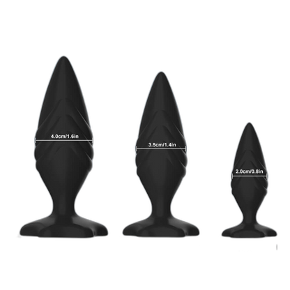 Pinnacle - Silicone Anal Training Kit - 3 Piece
