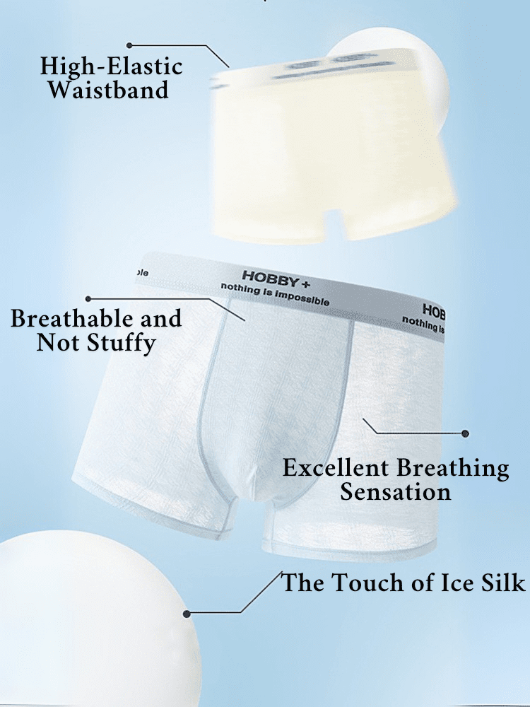 3 Pack Men's Anti - Odor Seamless Comfort Ultra - Soft Trunks - The Pup Play Hub