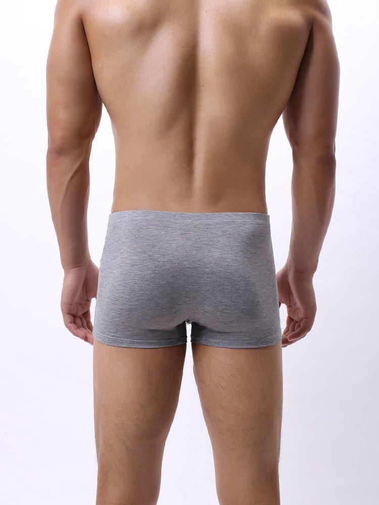 3 - pack Men's Bamboo Fiber U - pouch Boxer Briefs - The Pup Play Hub