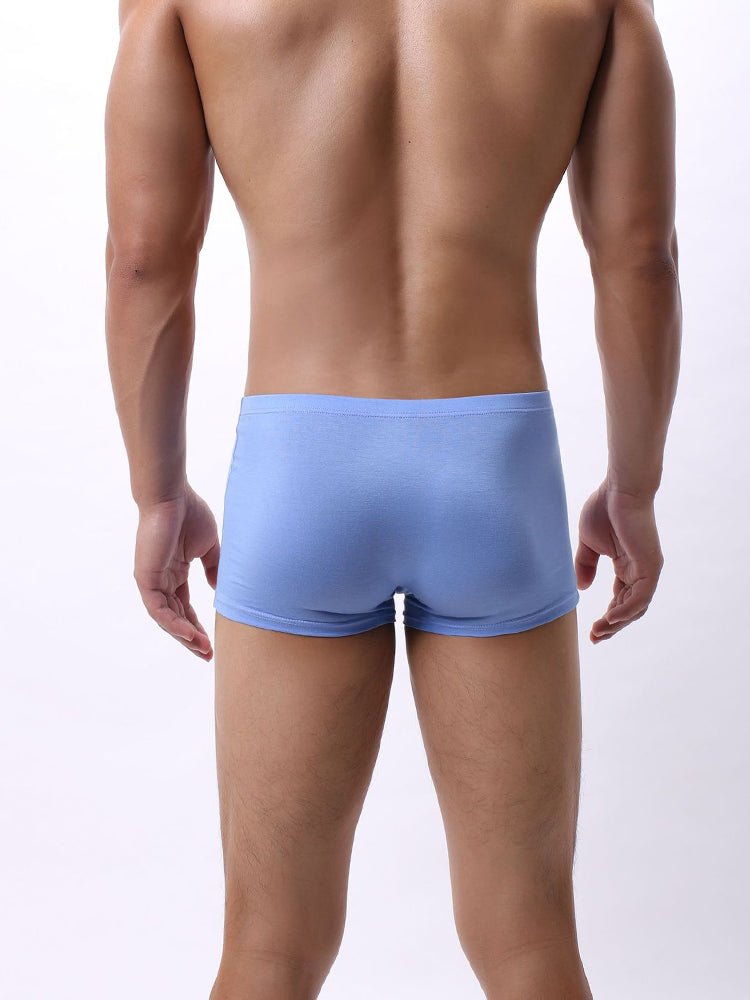 3 - pack Men's Bamboo Fiber U - pouch Boxer Briefs - The Pup Play Hub