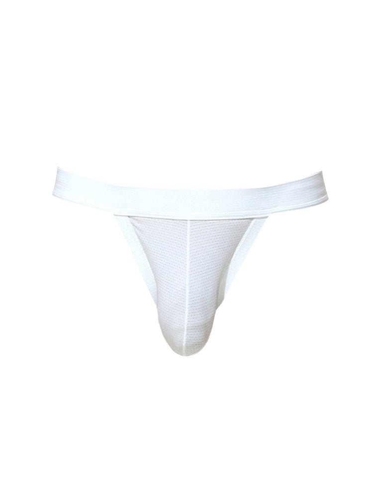 3 Pack Men's Breathable Mesh Odor - Resistant Solid Color Sexy Briefs - The Pup Play Hub