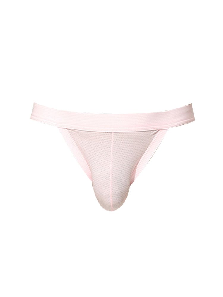 3 Pack Men's Breathable Mesh Odor - Resistant Solid Color Sexy Briefs - The Pup Play Hub