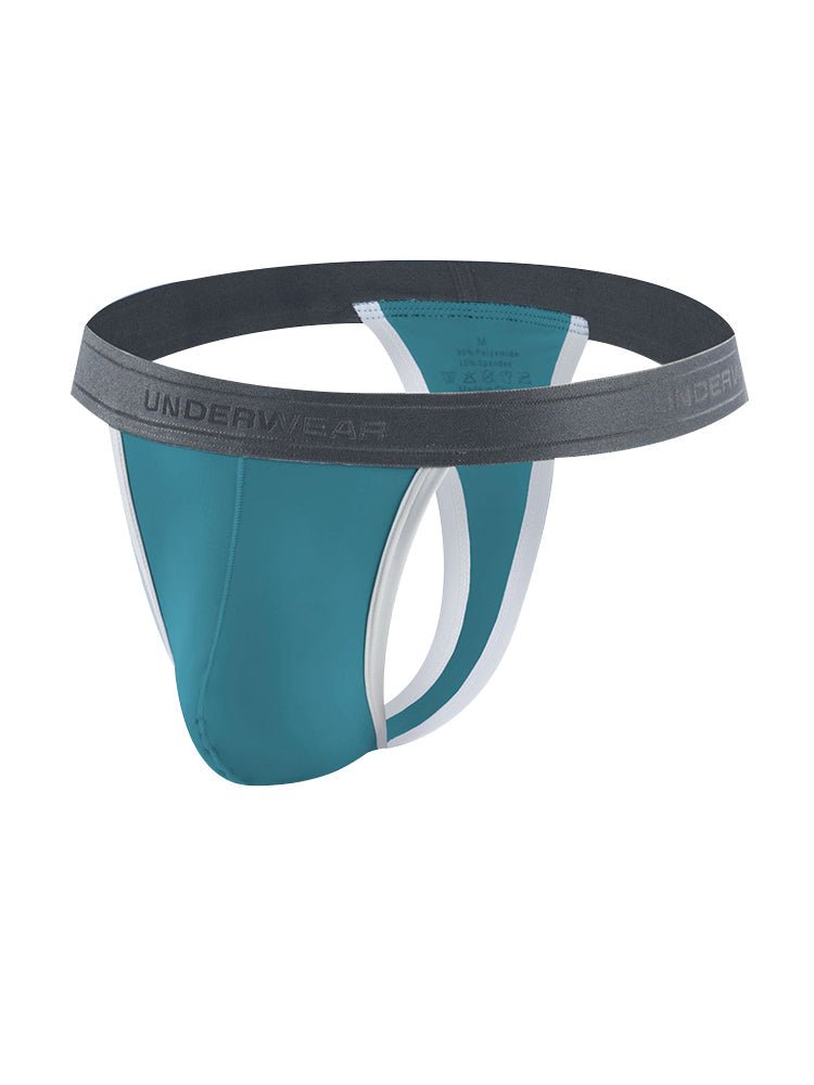 3 Pack Men's Contoured Pouch Ice Silk Thong - The Pup Play Hub