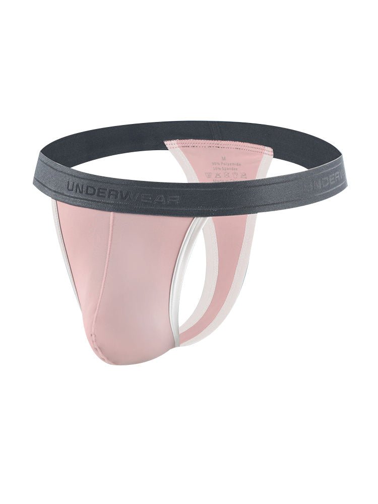 3 Pack Men's Contoured Pouch Ice Silk Thong - The Pup Play Hub