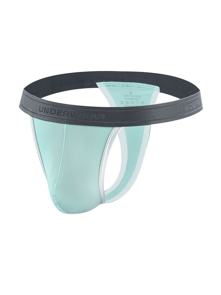 3 Pack Men's Contoured Pouch Ice Silk Thong - The Pup Play Hub