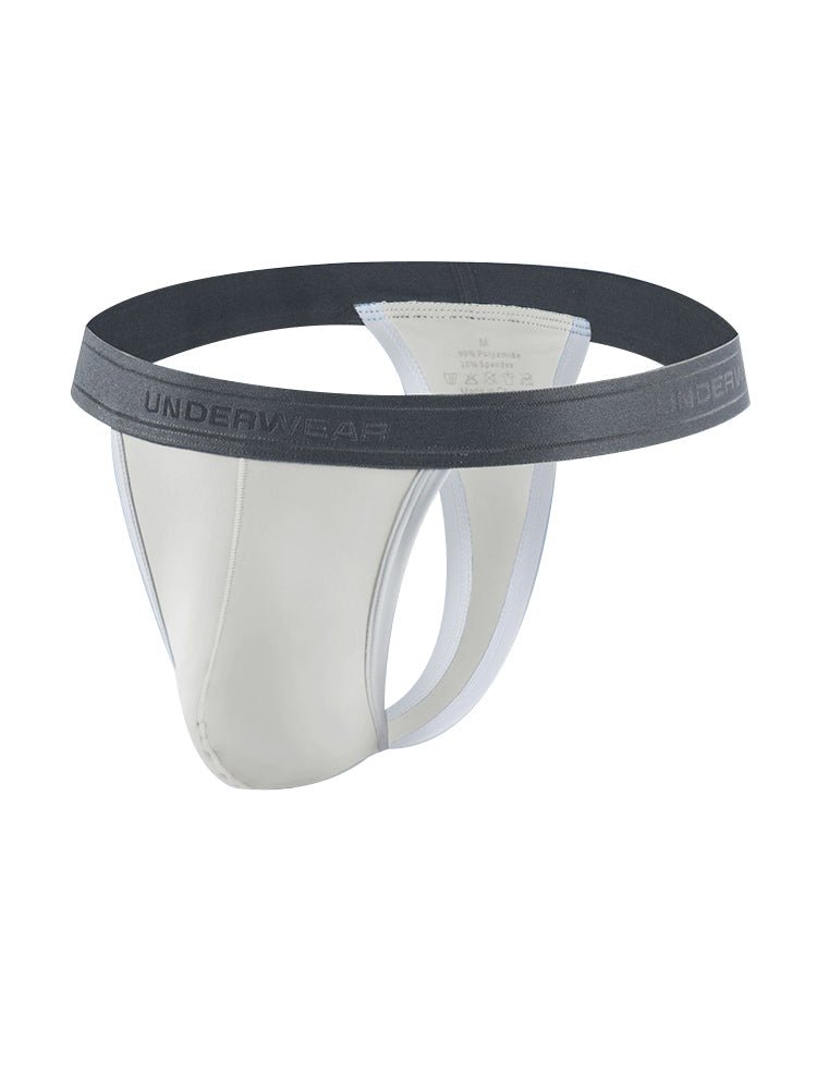 3 Pack Men's Contoured Pouch Ice Silk Thong - The Pup Play Hub