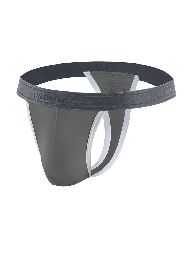 3 Pack Men's Contoured Pouch Ice Silk Thong - The Pup Play Hub