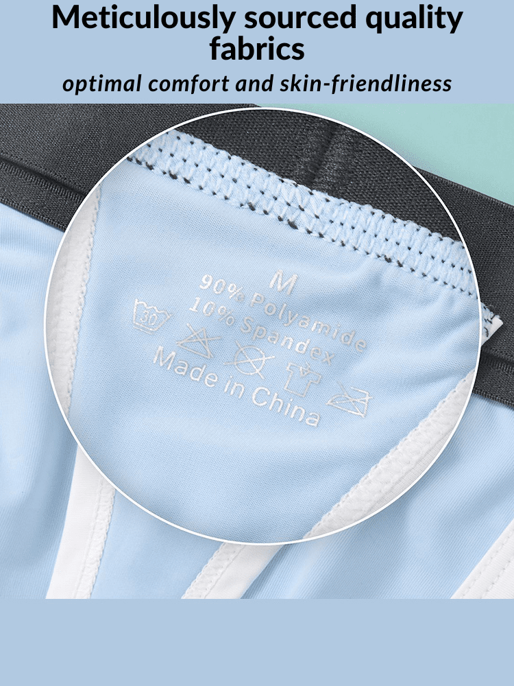 3 Pack Men's Contoured Pouch Ice Silk Thong - The Pup Play Hub