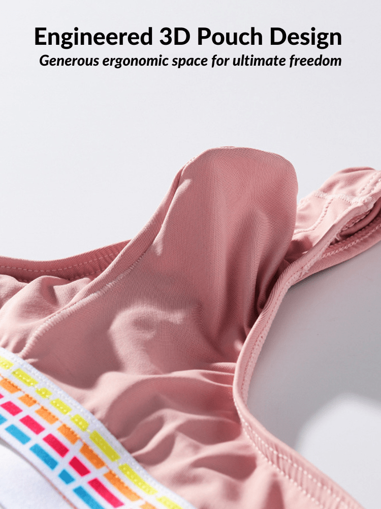 3 Pack Men's Ice Silk Middle - Rise Summer Thongs - The Pup Play Hub