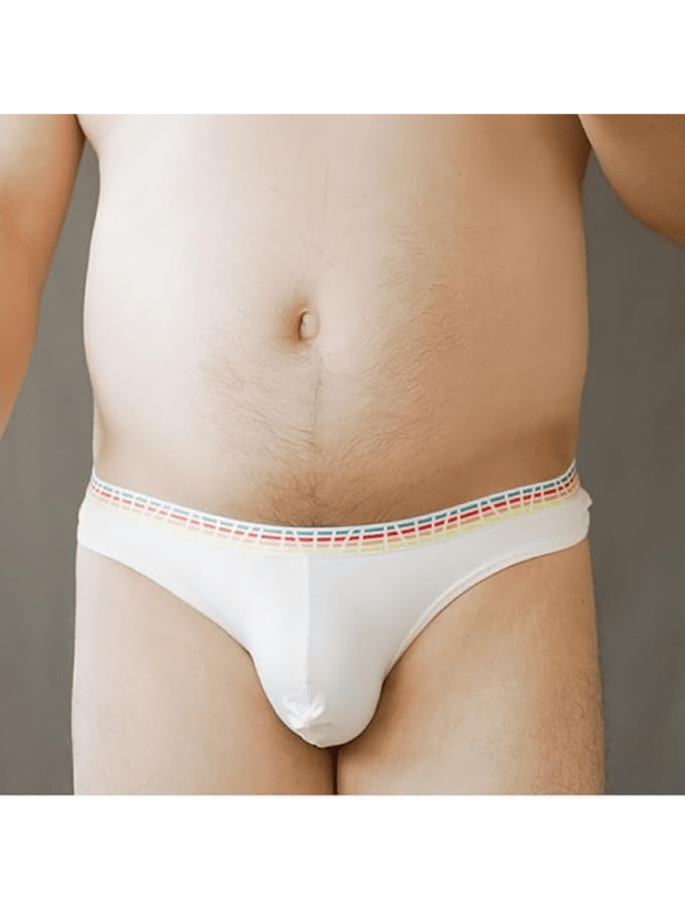 3 Pack Men's Ice Silk Middle - Rise Summer Thongs - The Pup Play Hub