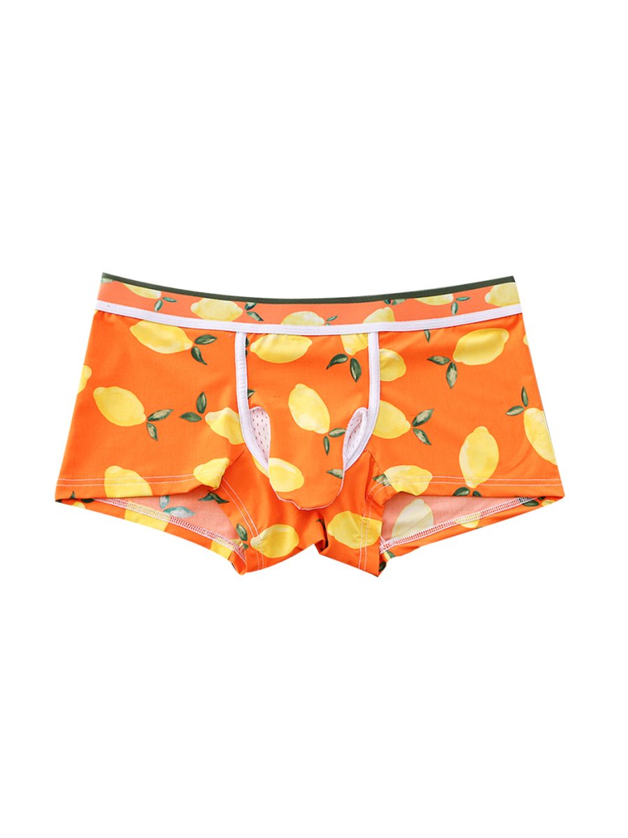 3 Pack Men's Ice Silk Trunks with Separated Pouch Design - The Pup Play Hub