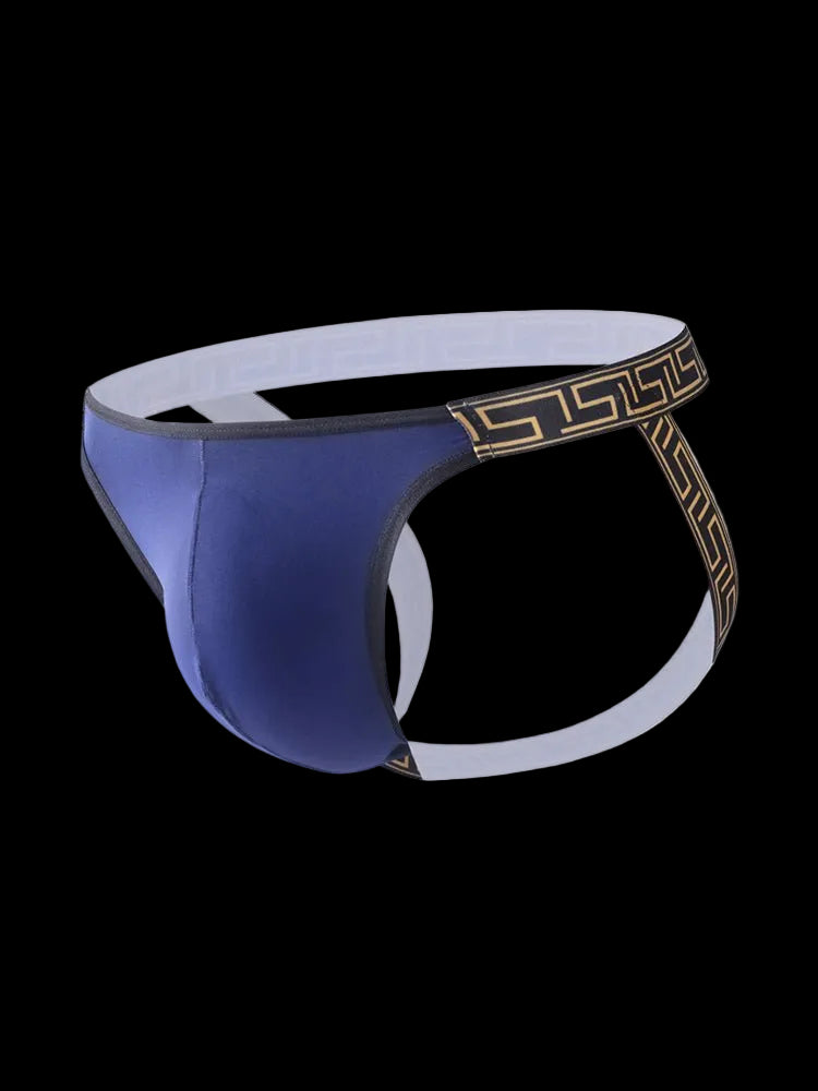 3 Pack Men's Large Pouch Low - Rise Sexy Jockstrap - The Pup Play Hub