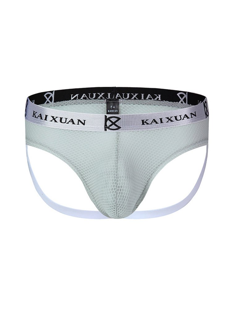 3 Pack Men's Mesh Thong with Stretch & Breathable 3D Support Pouch - The Pup Play Hub