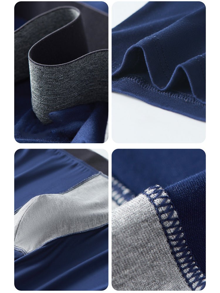 3 Pack Men's Plus - Size Anti - Chafing Performance Boxer Briefs - The Pup Play Hub