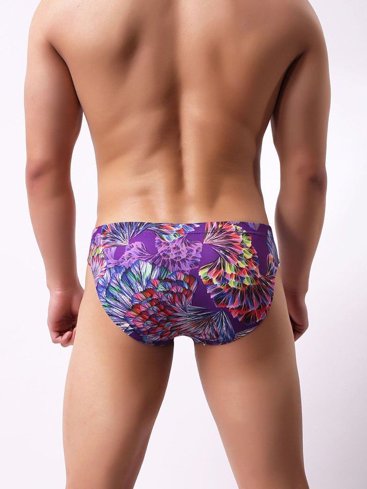3 Pack Men's Printing U Convex Pouch Pouch Briefs - The Pup Play Hub