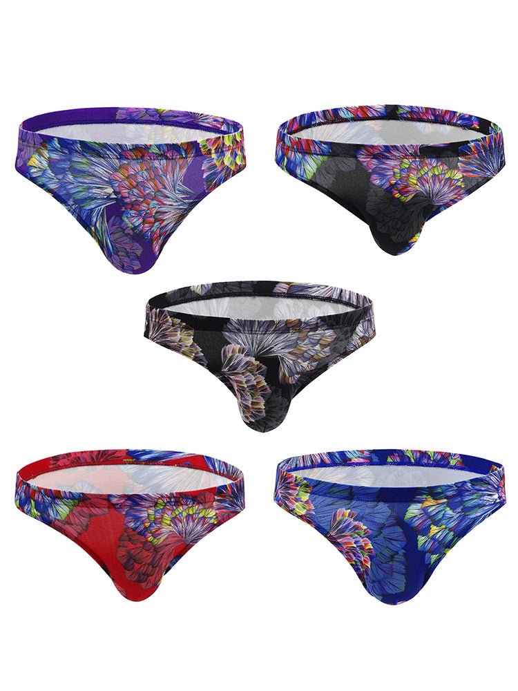 3 Pack Men's Printing U Convex Pouch Pouch Briefs - The Pup Play Hub