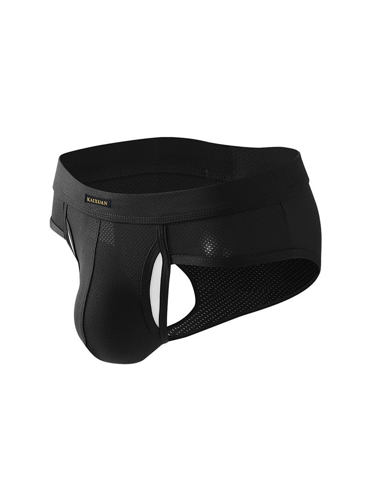 3 Pack Men's Seamless Comfort Sporty Cut Stretch Fit Briefs - The Pup Play Hub