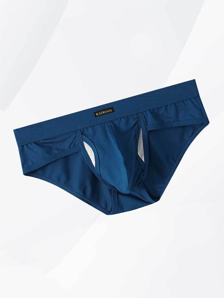 3 Pack Men's Seamless Comfort Sporty Cut Stretch Fit Briefs - The Pup Play Hub