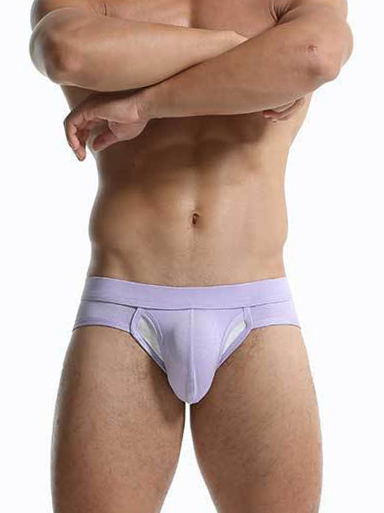 3 Pack Men's Seamless Comfort Sporty Cut Stretch Fit Briefs - The Pup Play Hub