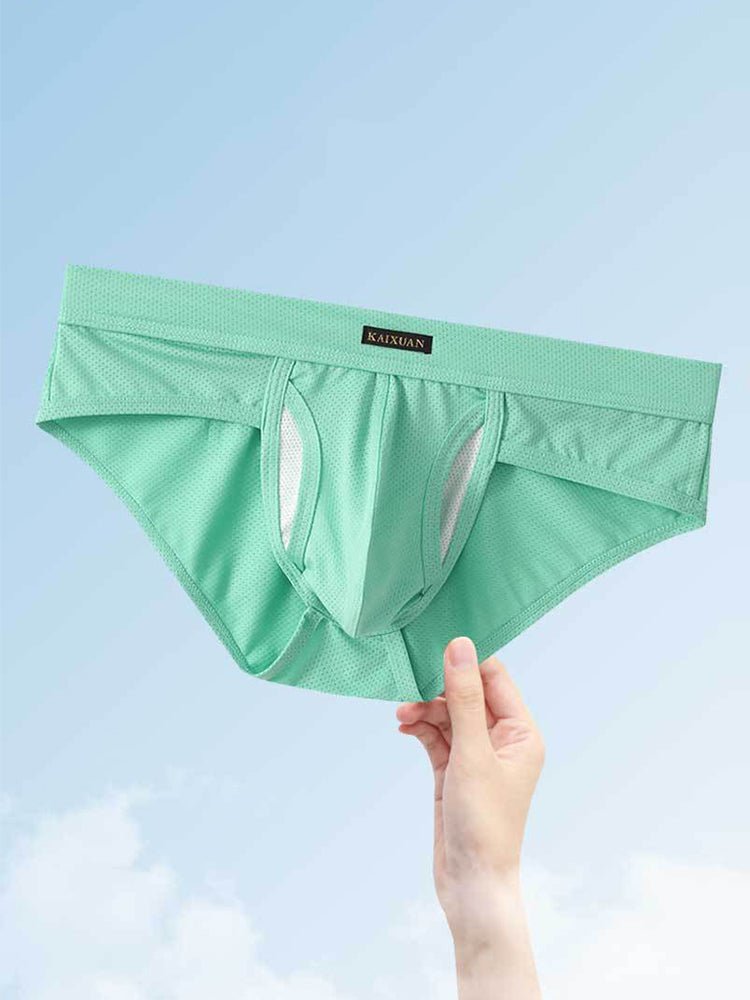 3 Pack Men's Seamless Comfort Sporty Cut Stretch Fit Briefs - The Pup Play Hub