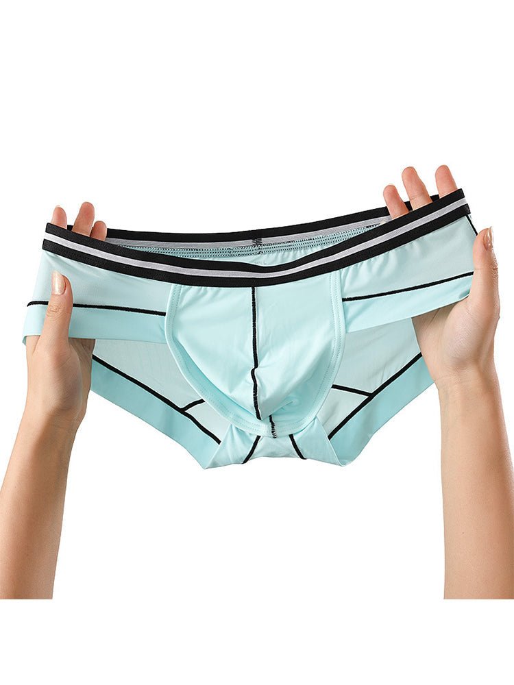 3 Pack Men's Semi - Transparent Comfortable Soft Skin - Friendly Minimalist Briefs - The Pup Play Hub