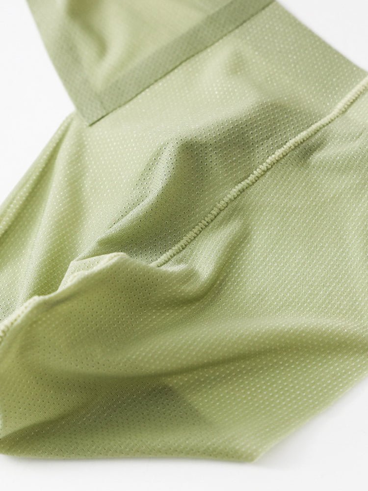 3 Pack Men's Solid Color Seamless Comfort Quick - Dry Breathable Thongs - The Pup Play Hub