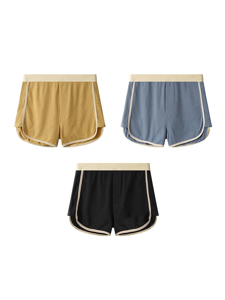 3 Pack Men's Ultra - Soft Cotton Solid Color Odor - Control Boxer Briefs - The Pup Play Hub