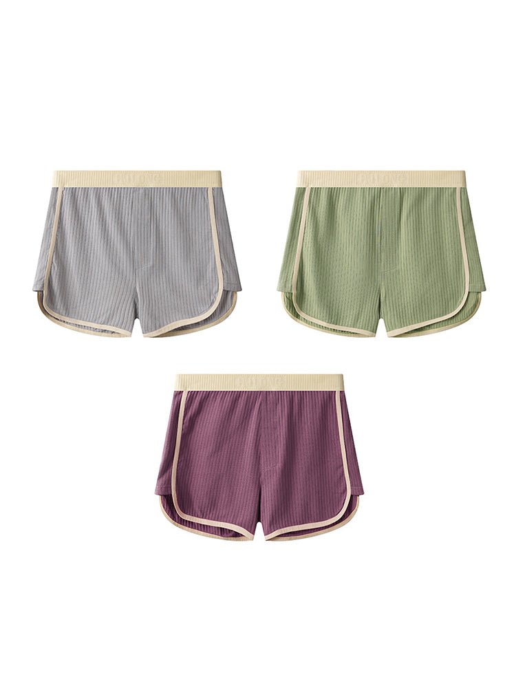 3 Pack Men's Ultra - Soft Cotton Solid Color Odor - Control Boxer Briefs - The Pup Play Hub