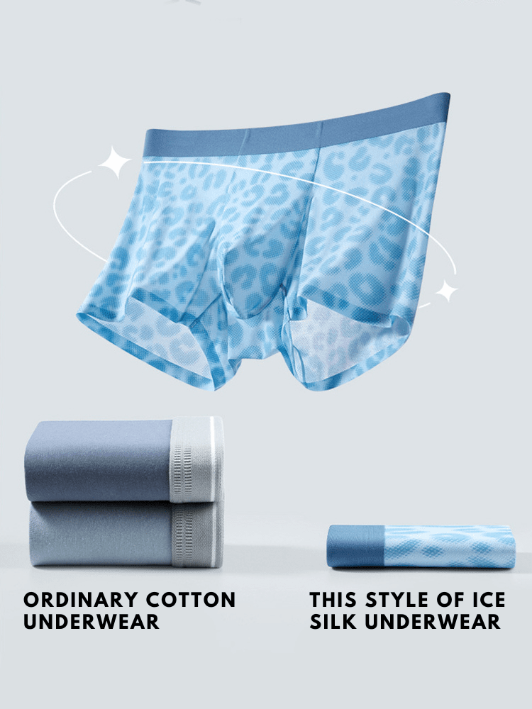 3 Pack Men's Ultra - Thin Ice Silk Trunks - The Pup Play Hub