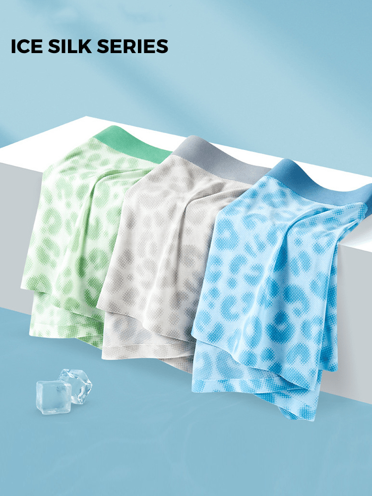 3 Pack Men's Ultra - Thin Ice Silk Trunks - The Pup Play Hub