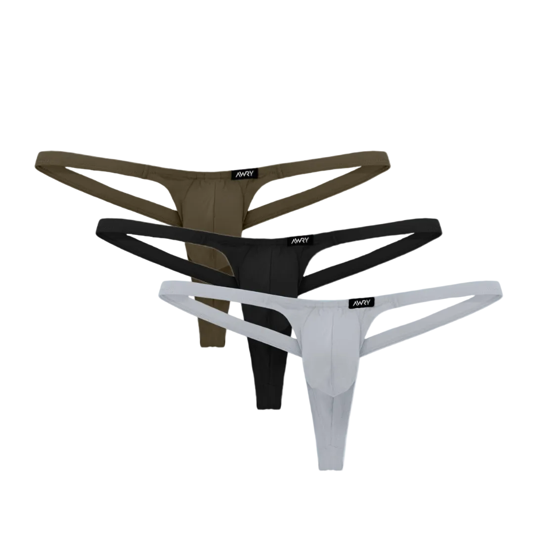 3 Pack PULSE V-String Thong